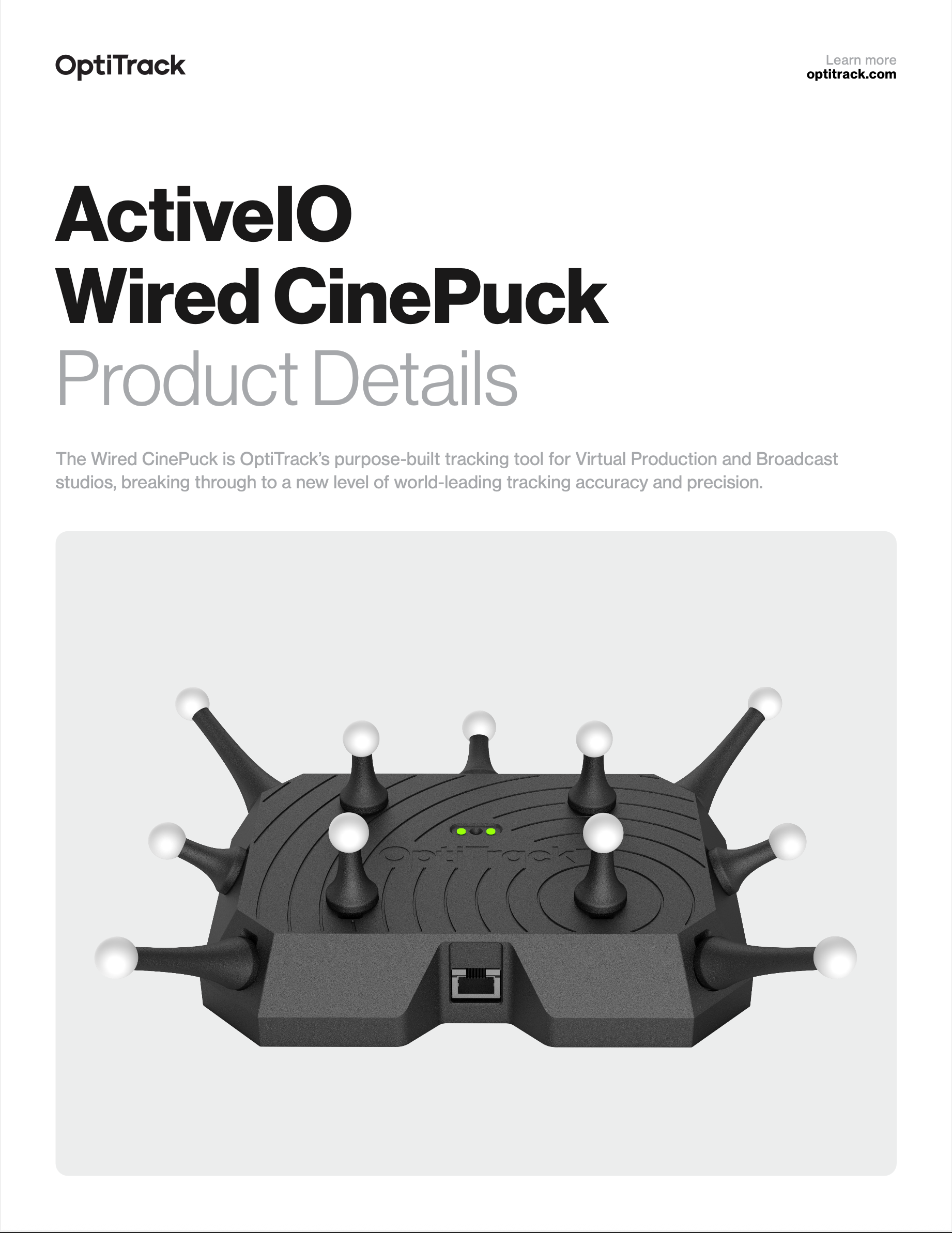 ActiveIO Wired CinePuck Thumbnail