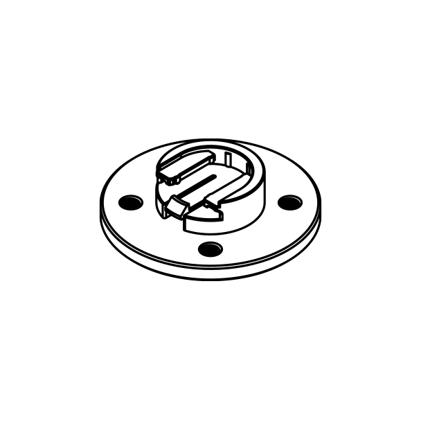 Anchorpuck Led Flange Mount Grid