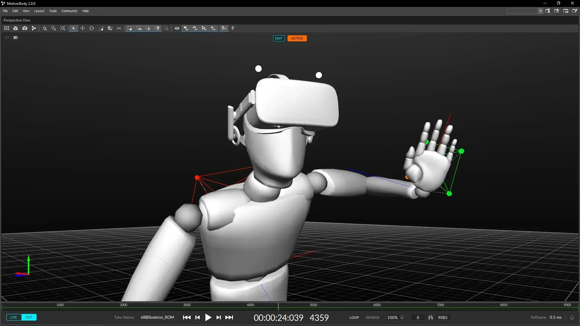 Motive Active Vr