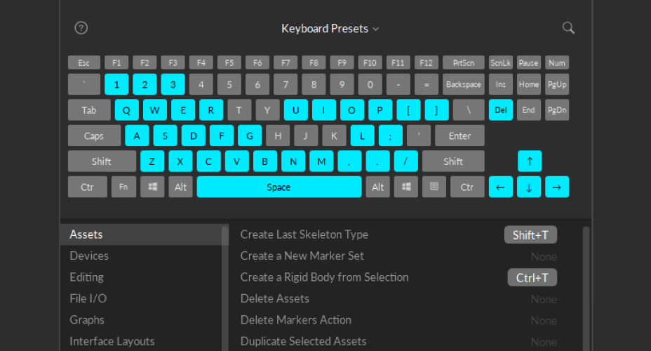 user customization hotkeys